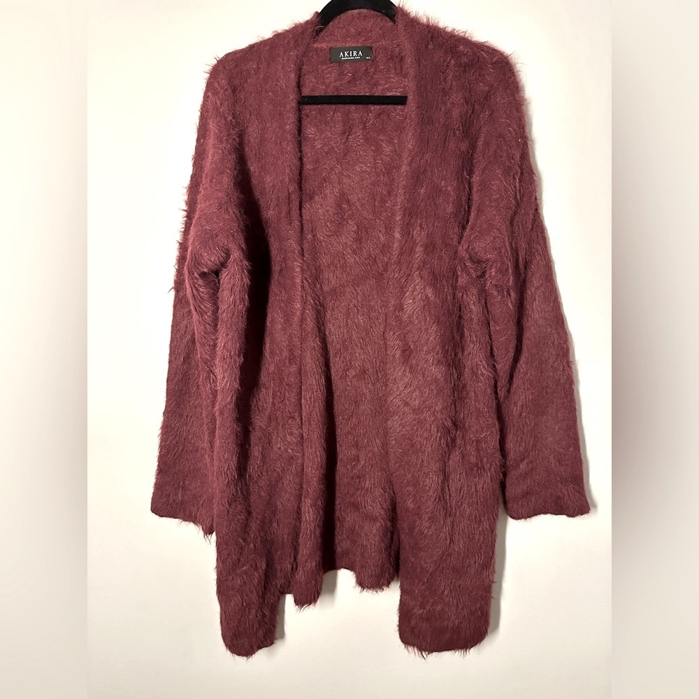 AKIRA Faux Fur Jacket/ Cardigan in size M/L